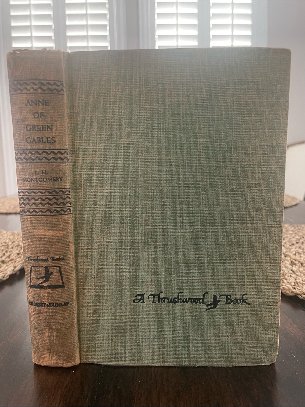 1935 Anne of Green Gables - A Thrushwood Book - Vintage